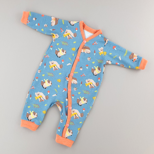 JULAWI Baby-Schlafanzug Papierschnittmusster 2
